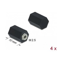 Buy Abstandshalter M2.5. Sechskant. Innen. 10 mm schwarz 4 Stück in Cyprus, Nicosia, Limassol, Larnaka, Pafos