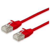 Buy Equip Patchkabel Cat6A F FTP 2xRJ45 0.50m rot Slim LSZH Polybeutel in Cyprus, Nicosia, Limassol, Larnaka, Pafos