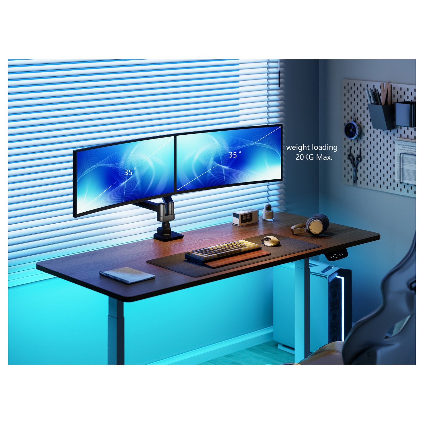Buy Equip Befestigungskit (Gelenkarm) - für 2 LCD-Displays Curved LCD-Displays - schwerlast - Kunststof in Cyprus, Nicosia, Lima