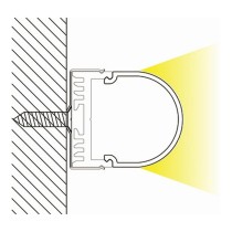 Buy Synergy 21 LED U-Profil 200cm. ALU044-PC in Cyprus, Nicosia, Limassol, Larnaka, Pafos