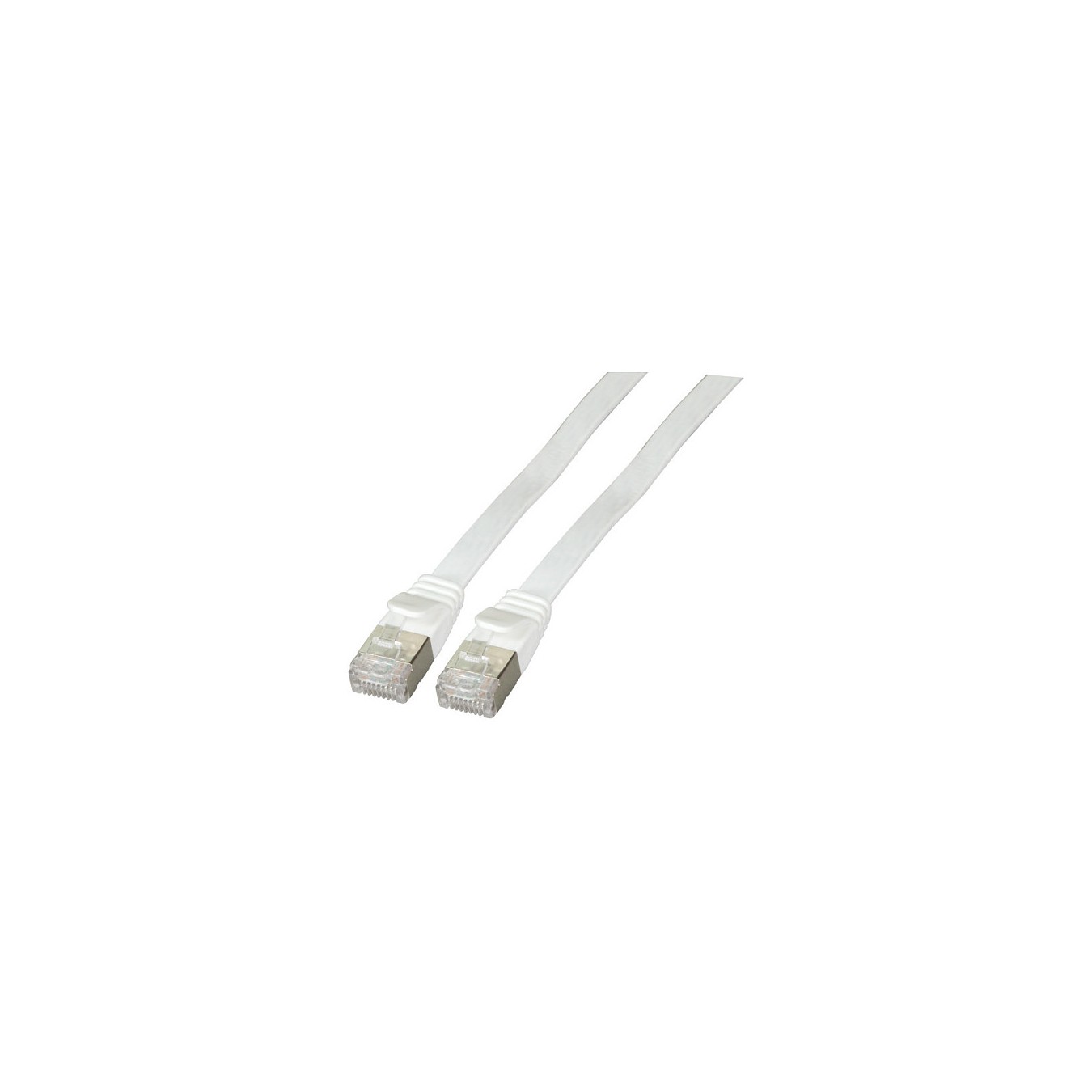 Buy EFB RJ45 Flachpatchkabel U FTP. Cat.6A. PVC. 5m. weiß in Cyprus, Nicosia, Limassol, Larnaka, Pafos