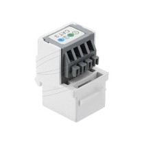 Buy Keystone Modul RJ11 Buchse zu Terminalblock 4 Pin weiß in Cyprus, Nicosia, Limassol, Larnaka, Pafos
