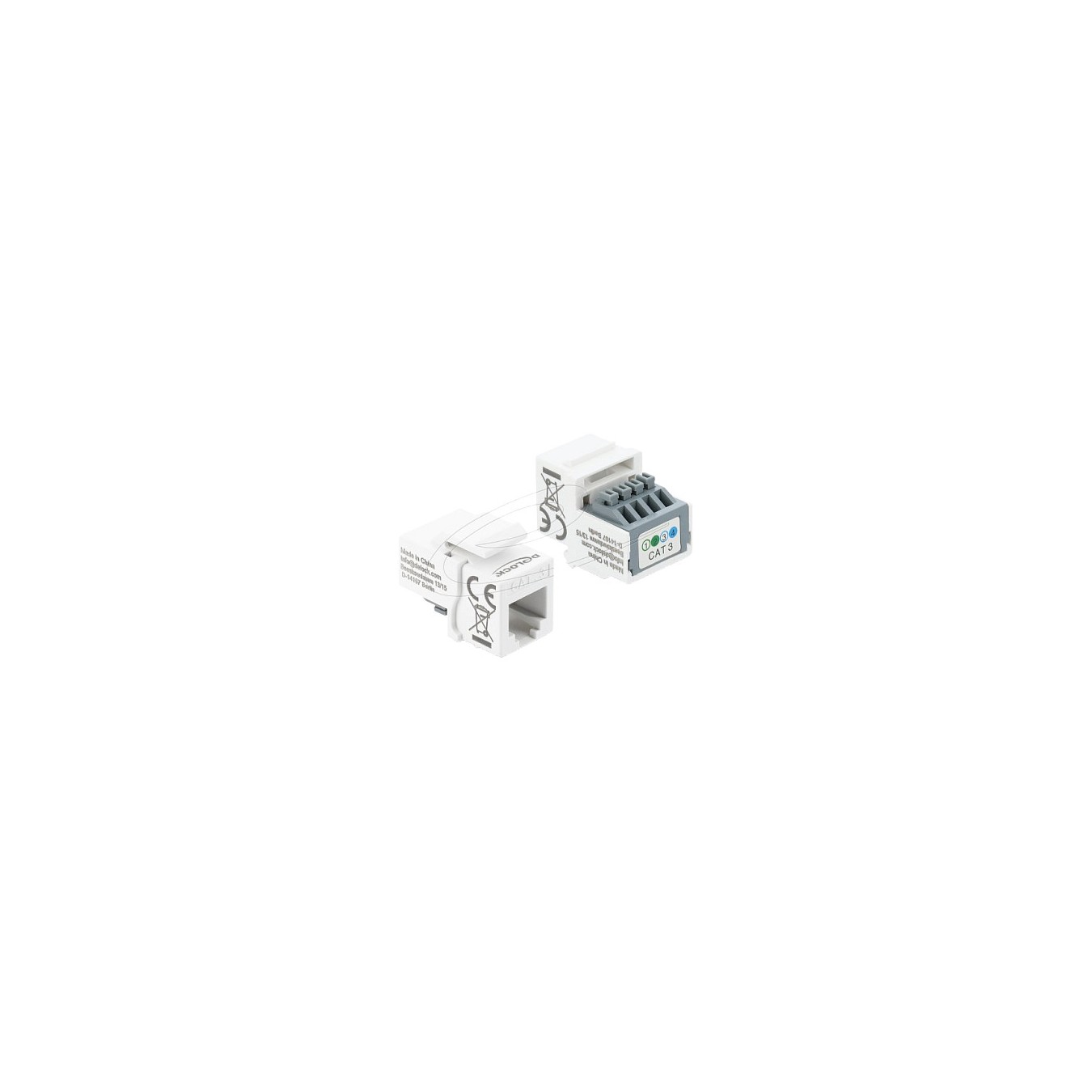 Buy Keystone Modul RJ11 Buchse zu Terminalblock 4 Pin weiß in Cyprus, Nicosia, Limassol, Larnaka, Pafos