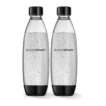 Buy SodaStream Zubehör PET Flasche DUO 2-Pack schwarz in Cyprus, Nicosia, Limassol, Larnaka, Pafos