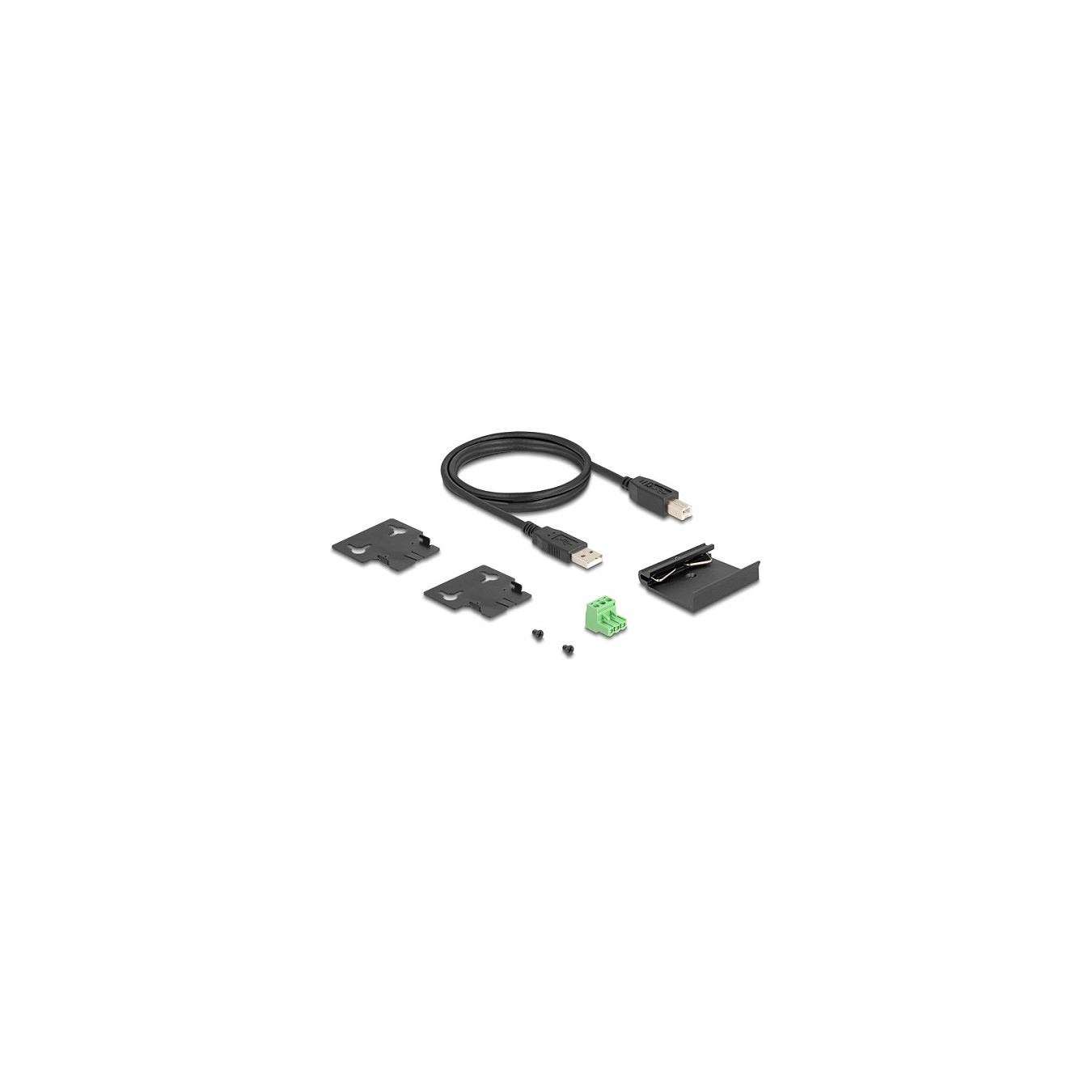 Buy Industrie Hub 4 x USB 2.0 Typ-A mit 15 kV ESD Schutz und Hutschienenbefestigung in Cyprus, Nicosia, Limassol, Larnaka, Pafos