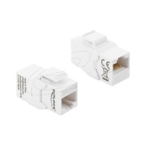 Buy Keystone Modul Kupplung RJ45 Buchse zu RJ45 Buchse Cat.6A ungeschirmt weiß in Cyprus, Nicosia, Limassol, Larnaka, Pafos