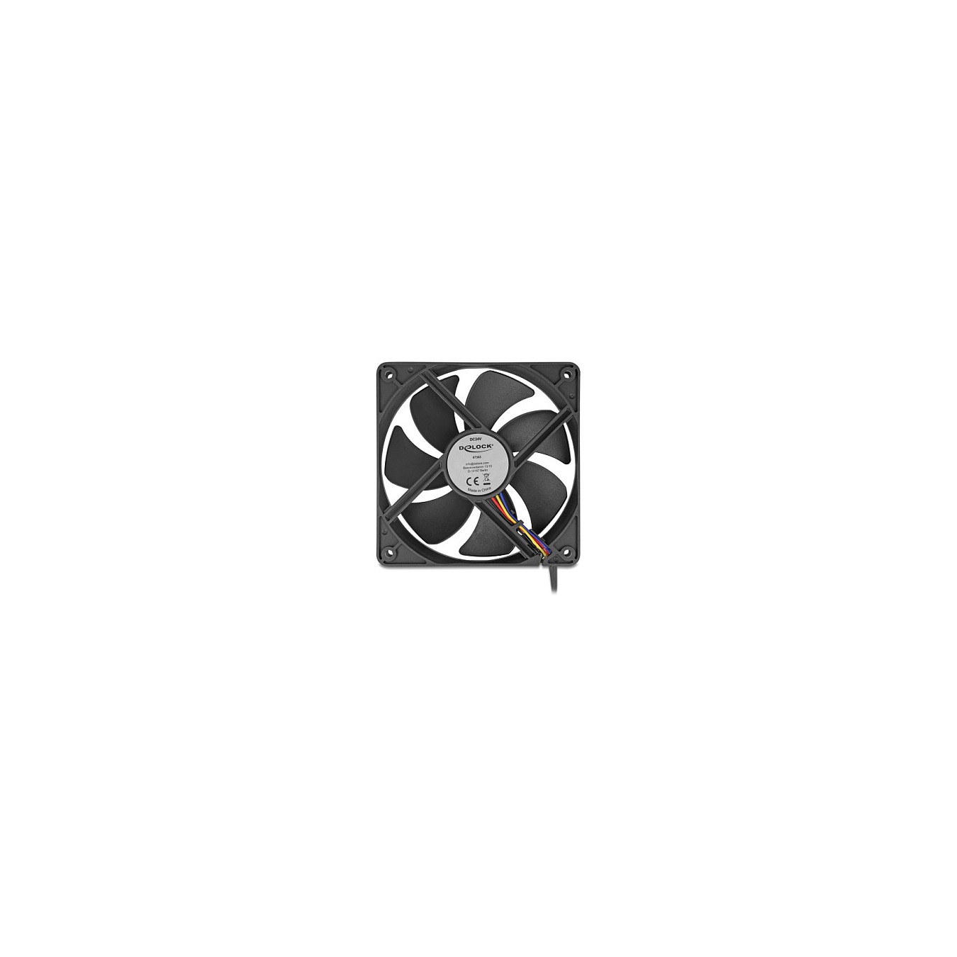 Buy Axiallüfter 24 V DC. 120 x 120 x 25 mm schwarz in Cyprus, Nicosia, Limassol, Larnaka, Pafos