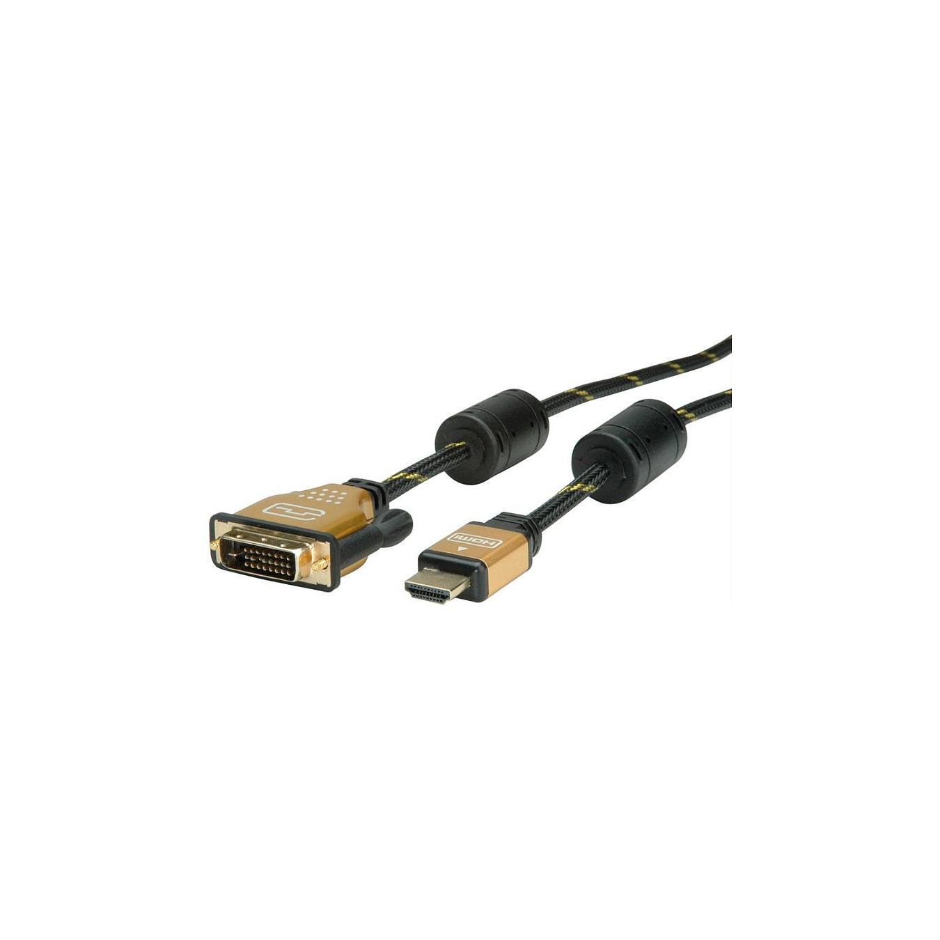 Buy ROLINE GOLD Monitorkabel DVI (24+1) - HDMI. ST ST. 3 m in Cyprus, Nicosia, Limassol, Larnaka, Pafos