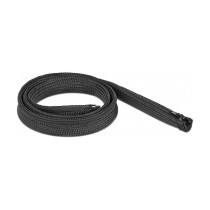 Buy Geflechtschlauch mit Reißverschluss hitzebeständig 1 m x 20 mm schwarz in Cyprus, Nicosia, Limassol, Larnaka, Pafos