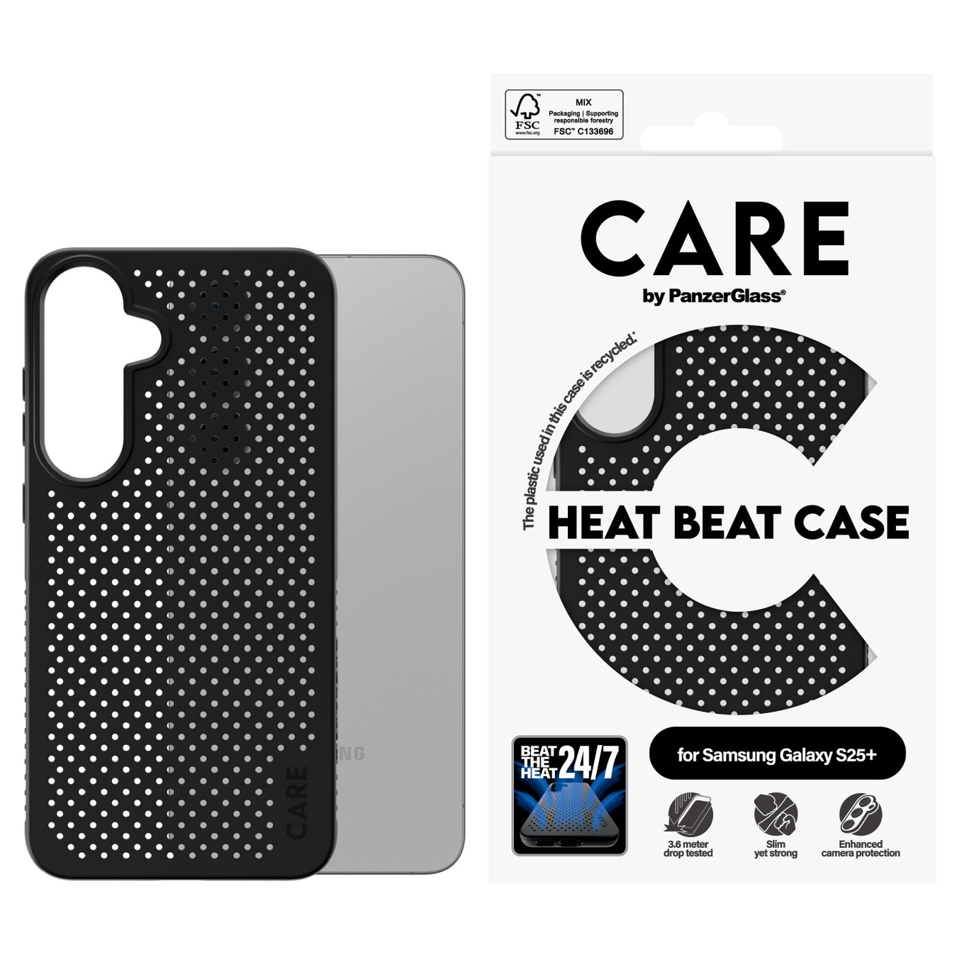 Buy CARE Feature Case Heat Beat Samsung Galaxy S25 Plus in Cyprus, Nicosia, Limassol, Larnaka, Pafos