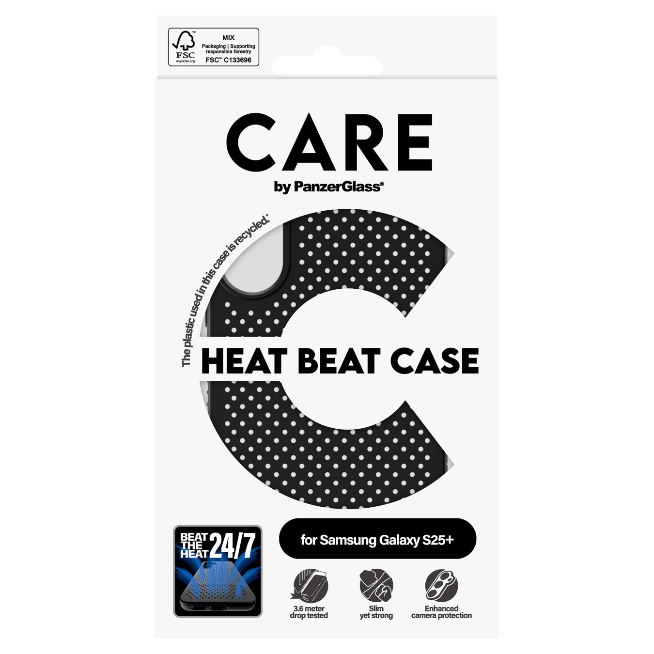 Buy CARE Feature Case Heat Beat Samsung Galaxy S25 Plus in Cyprus, Nicosia, Limassol, Larnaka, Pafos