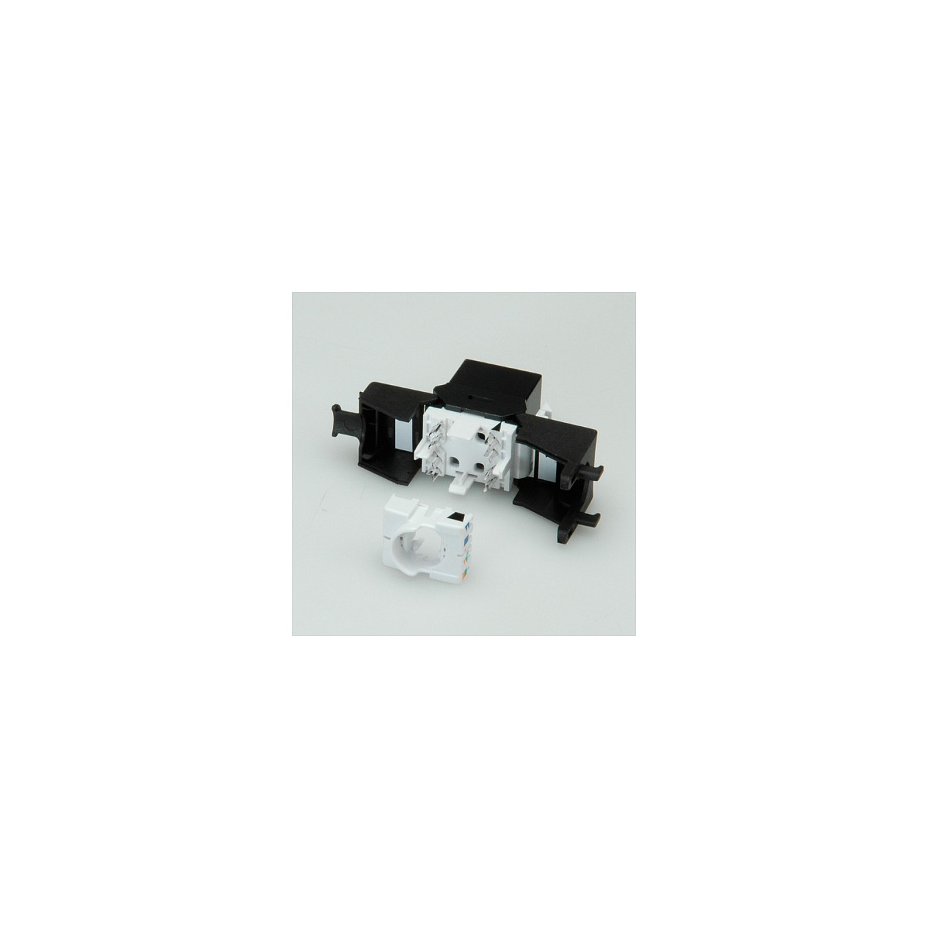 Buy ROLINE Kat.6A Class EA Keystone ungeschirmt werkzeuglos SLIM schwarz in Cyprus, Nicosia, Limassol, Larnaka, Pafos