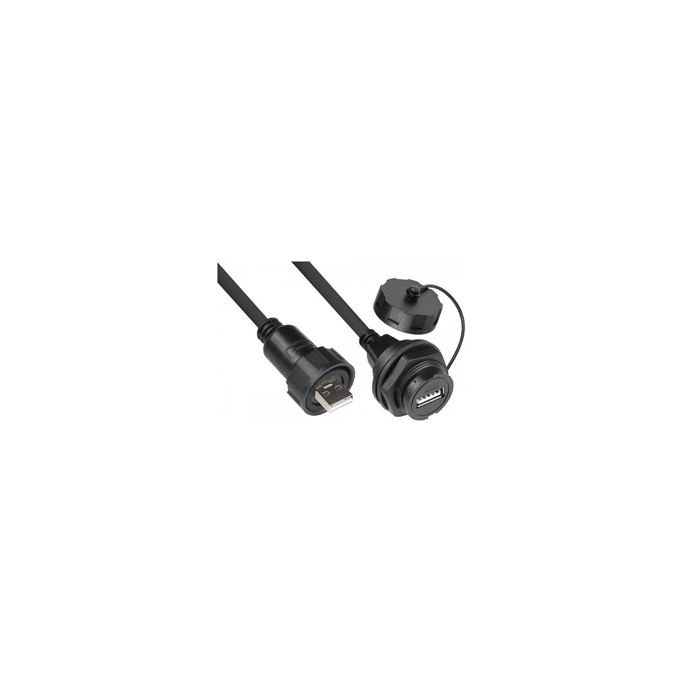 Buy Good Connections Industrie-Einbauverlängerung S4-USB 2.0 1m in Cyprus, Nicosia, Limassol, Larnaka, Pafos