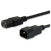 Buy Equip Kaltgeräteverl.-Kabel IEC C14 - to IEC C13 St Bu 3m sw in Cyprus, Nicosia, Limassol, Larnaka, Pafos