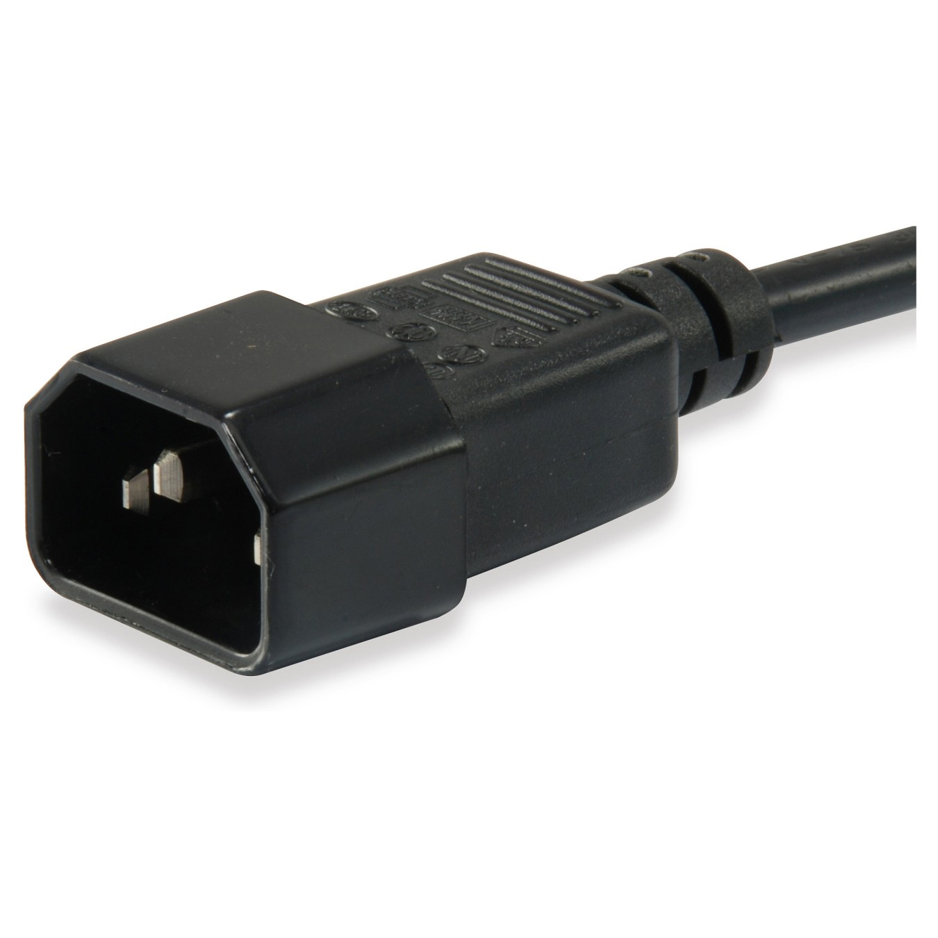 Buy Equip Kaltgeräteverl.-Kabel IEC C14 - to IEC C13 St Bu 3m sw in Cyprus, Nicosia, Limassol, Larnaka, Pafos