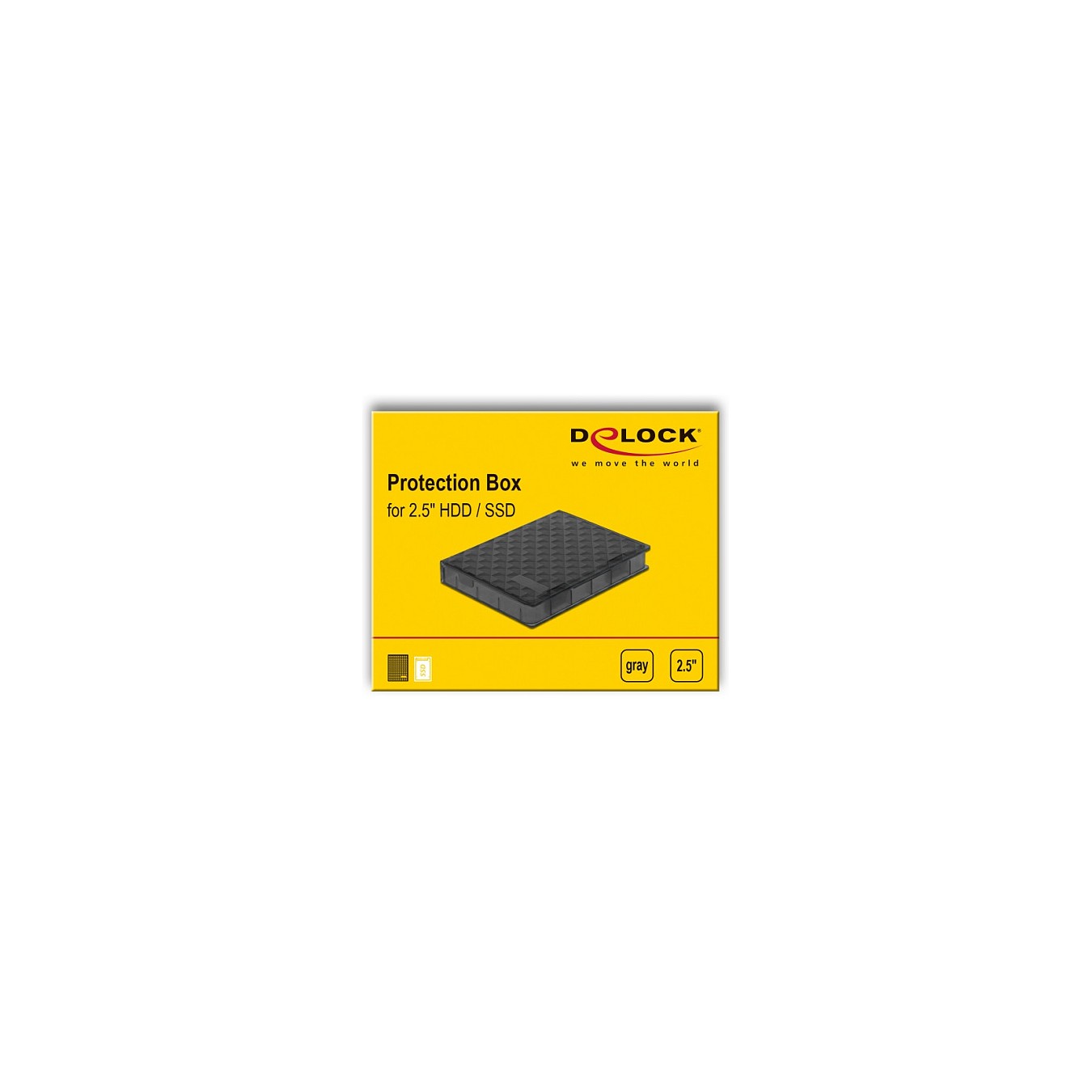 Buy Schutzbox für 2.5? HDD SSD grau in Cyprus, Nicosia, Limassol, Larnaka, Pafos