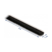 Buy Bürstenstreifen selbstklebend 10 mm - Länge 5 m schwarz in Cyprus, Nicosia, Limassol, Larnaka, Pafos