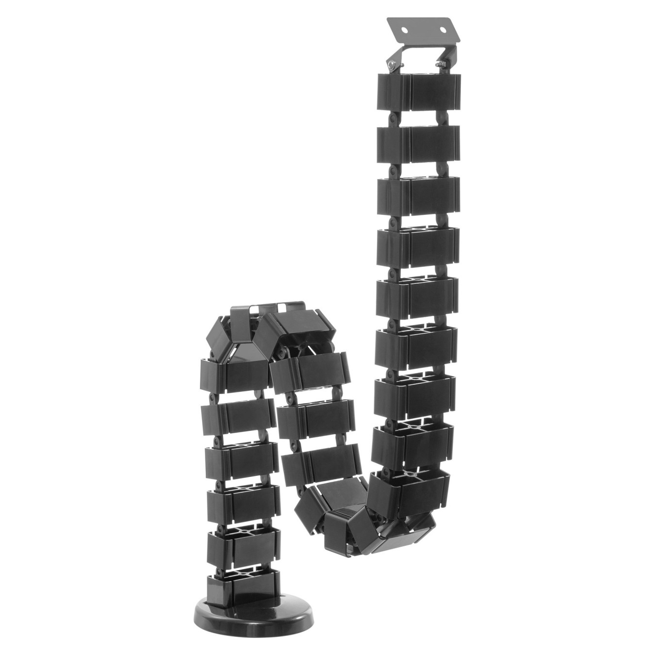 Buy Equip Kabelführung mit Untertischmontage ABS 1.30m schwarz lite Retail in Cyprus, Nicosia, Limassol, Larnaka, Pafos