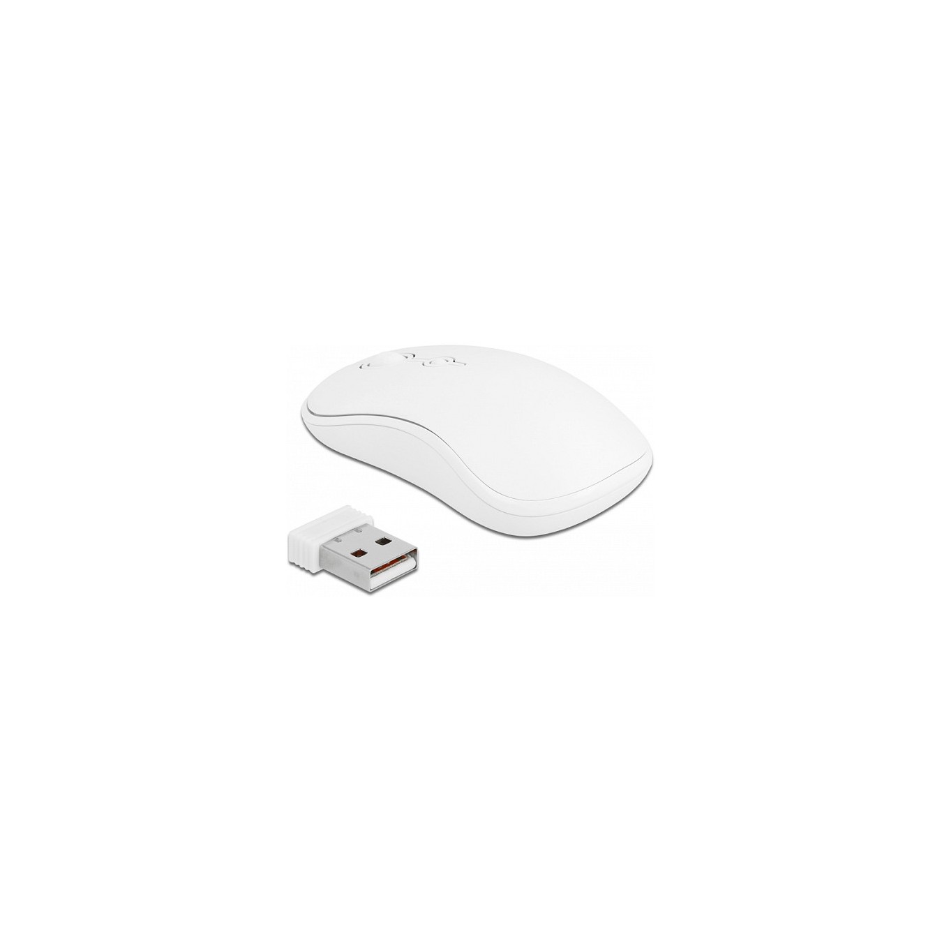 Buy Delock USB Tastatur und Maus Set 2,4 GHz kabellos weiß in Cyprus, Nicosia, Limassol, Larnaka, Pafos