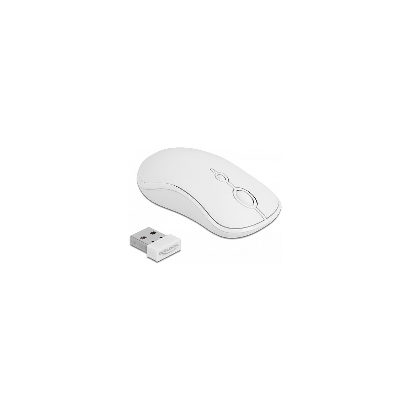 Buy Delock USB Tastatur und Maus Set 2,4 GHz kabellos weiß in Cyprus, Nicosia, Limassol, Larnaka, Pafos