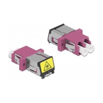 Buy LWL Kupplung mit Laserschutzklappe LC Duplex Buchse zu LC Duplex Buchse Multimode violett in Cyprus, Nicosia, Limassol, Larn