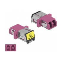 Buy LWL Kupplung mit Laserschutzklappe LC Duplex Buchse zu LC Duplex Buchse Multimode violett in Cyprus, Nicosia, Limassol, Larn