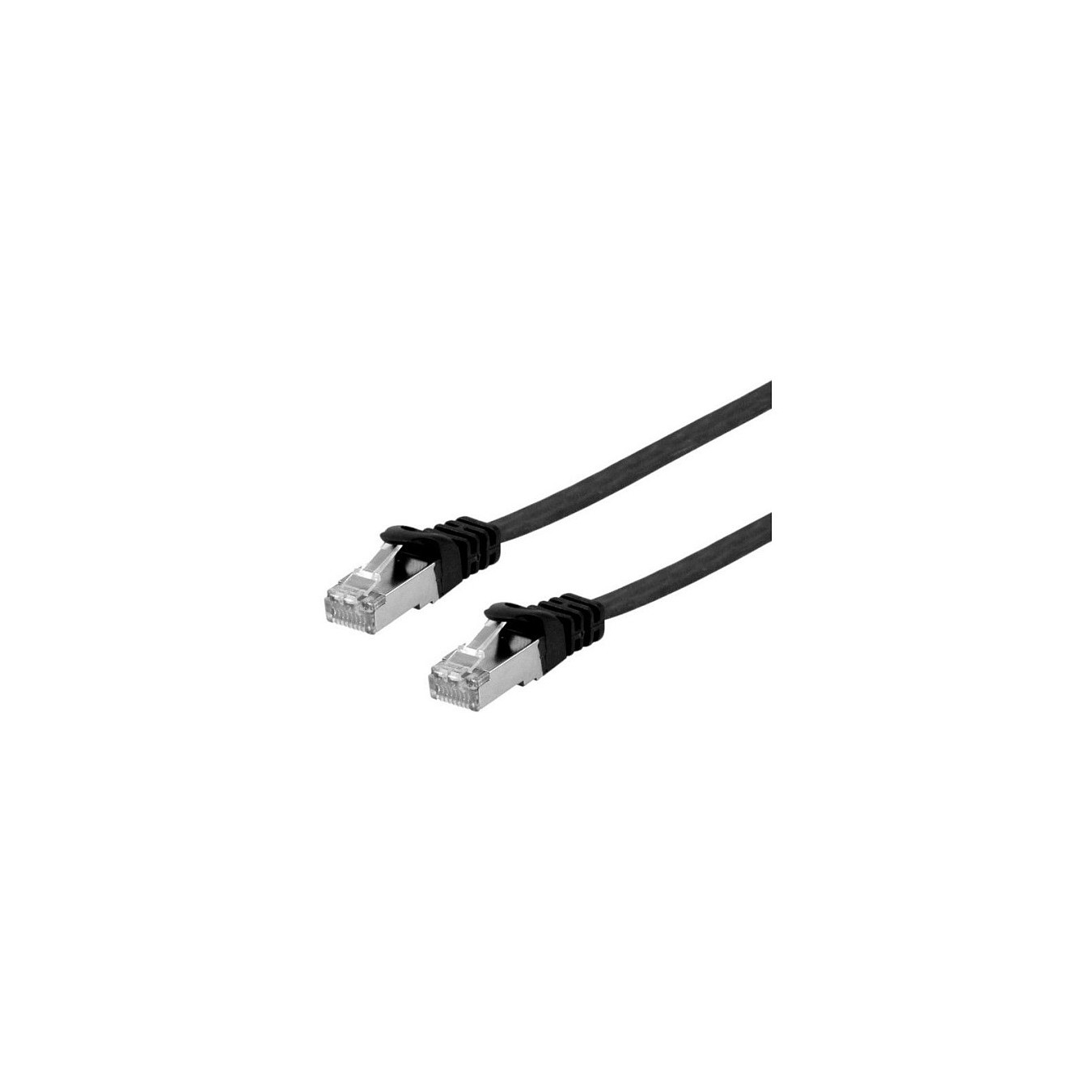 Buy Equip Patchkabel Cat6A U FTP 2xRJ45 10.00m sw Flach LSZH Polybeutel in Cyprus, Nicosia, Limassol, Larnaka, Pafos