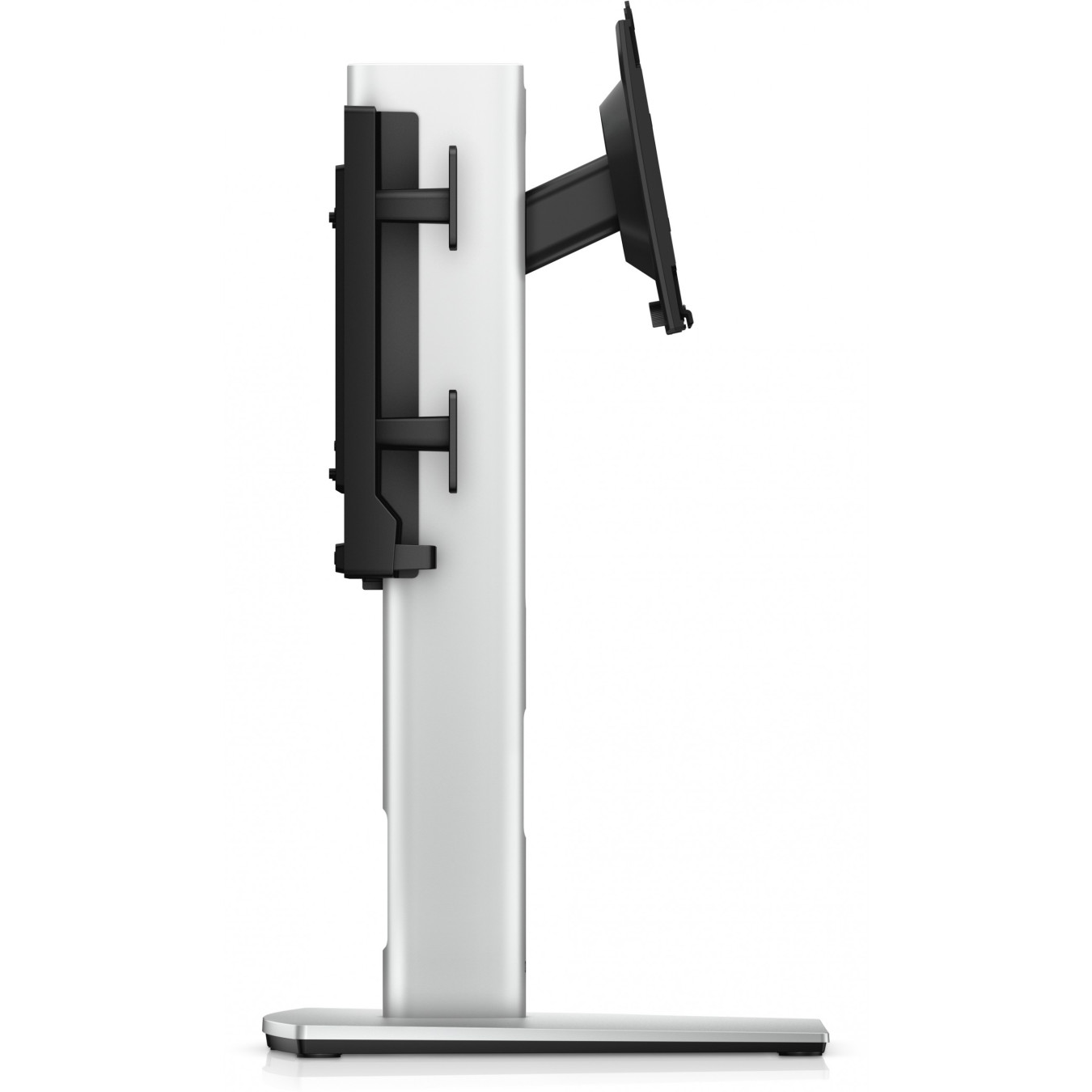 Dell Micro All-in-One Stand - MFS22 - Adjustable Freestanding VESA 100x100, 19-27" Silver/Black, 5.8kg Capacity