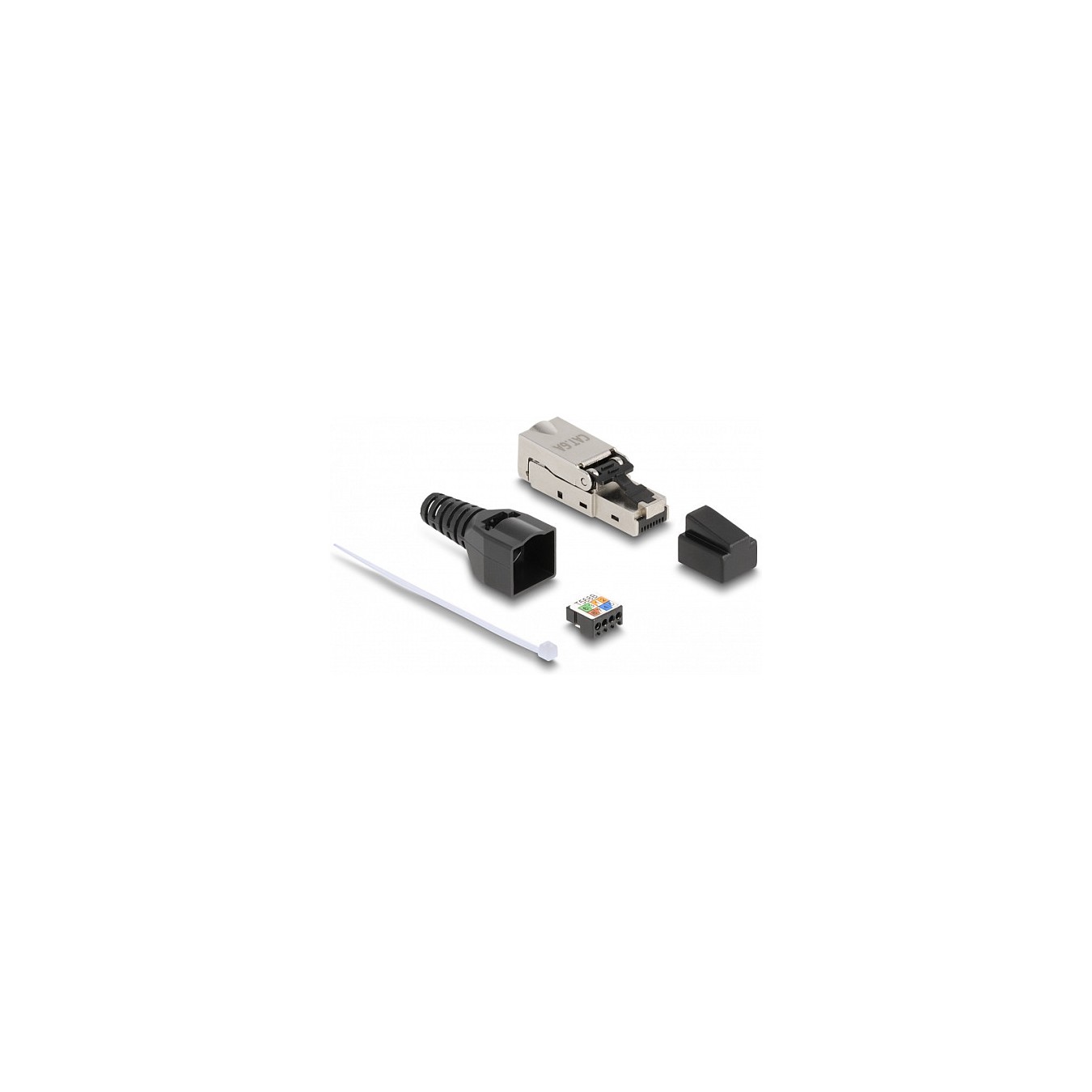 Buy RJ45 Stecker zu LSA mit Knickschutztülle und Staubschutz Cat.6A werkzeugfrei in Cyprus, Nicosia, Limassol, Larnaka, Pafos