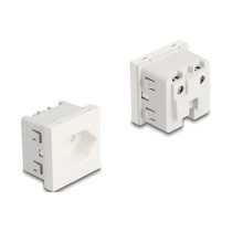 Buy Easy 45 Schutzkontakt-Steckdose T13 Schweiz 45 x 45 mm in Cyprus, Nicosia, Limassol, Larnaka, Pafos