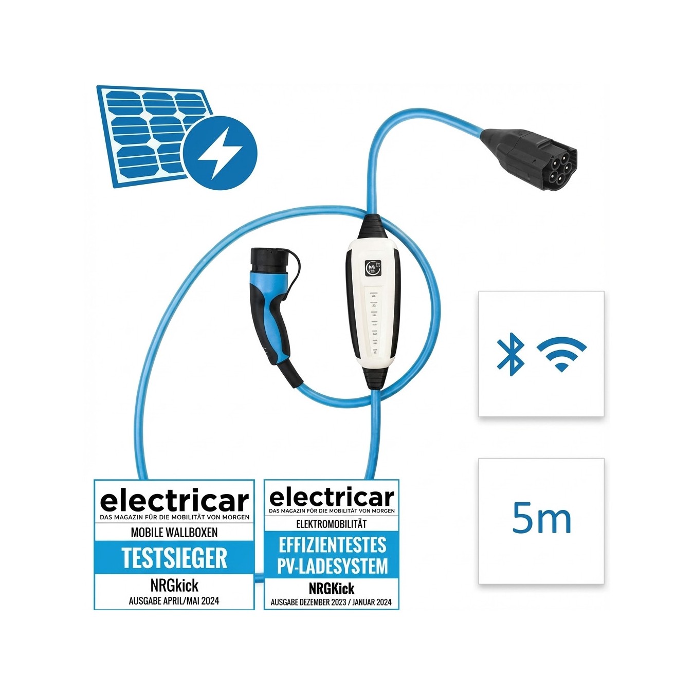 Buy NRGkick 32A Pure fr PV-Nutzer GSM GPS SIM 5m WLAN in Cyprus, Nicosia, Limassol, Larnaka, Pafos
