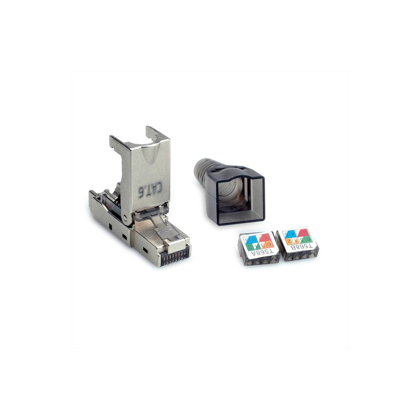 Buy VALUE feldkonfektionierbarer RJ-45 Stecker Cat.6 (Class E). STP in Cyprus, Nicosia, Limassol, Larnaka, Pafos