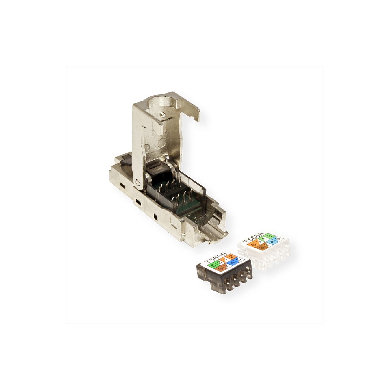 Buy VALUE feldkonfektionierbarer RJ-45 Stecker Cat.6 (Class E). STP in Cyprus, Nicosia, Limassol, Larnaka, Pafos