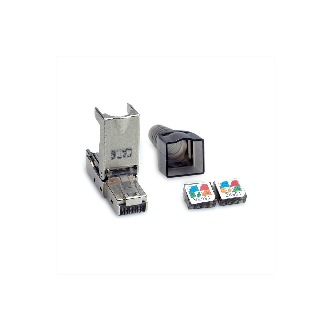 Buy VALUE feldkonfektionierbarer RJ-45 Stecker Cat.6 (Class E). STP in Cyprus, Nicosia, Limassol, Larnaka, Pafos