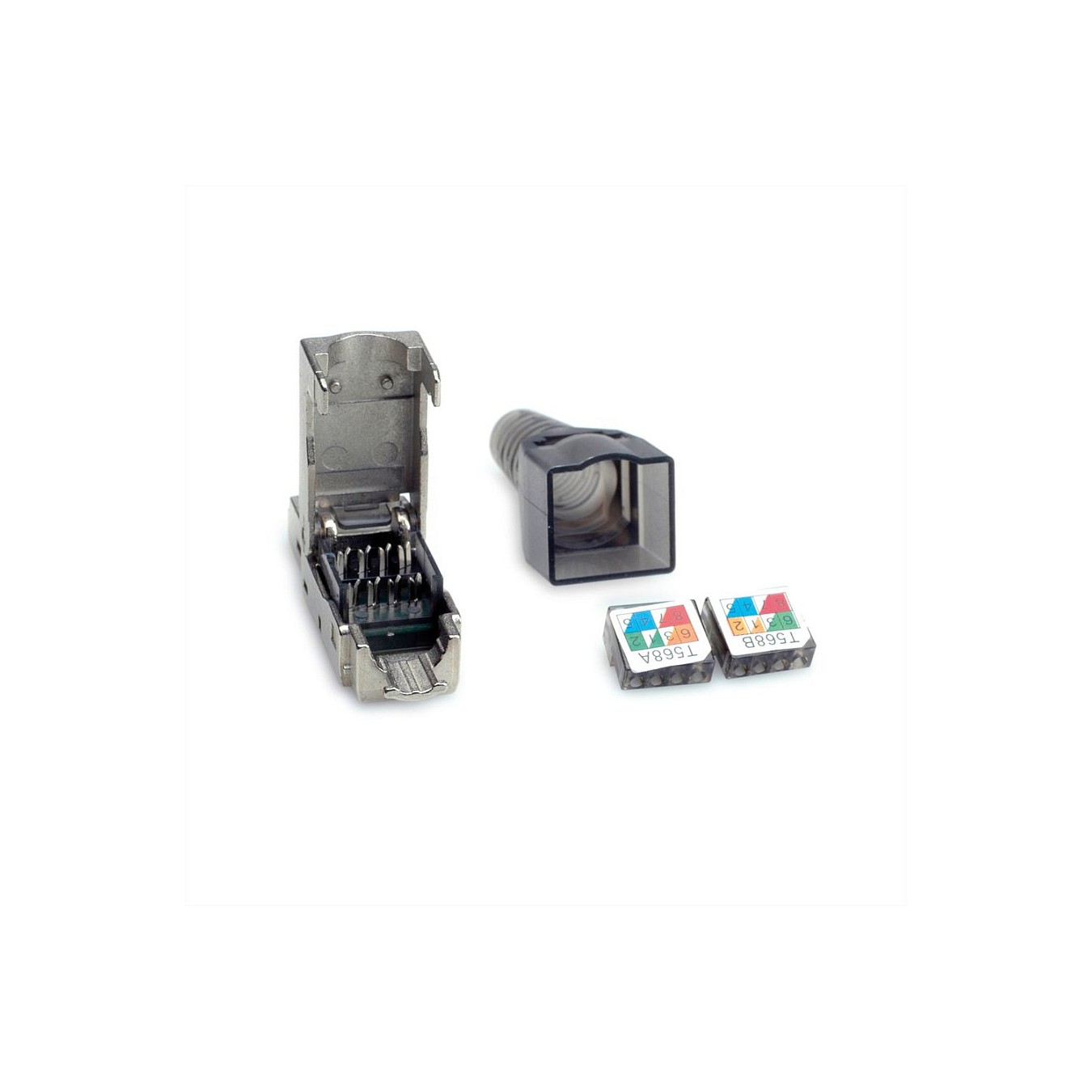 Buy VALUE feldkonfektionierbarer RJ-45 Stecker Cat.6 (Class E). STP in Cyprus, Nicosia, Limassol, Larnaka, Pafos