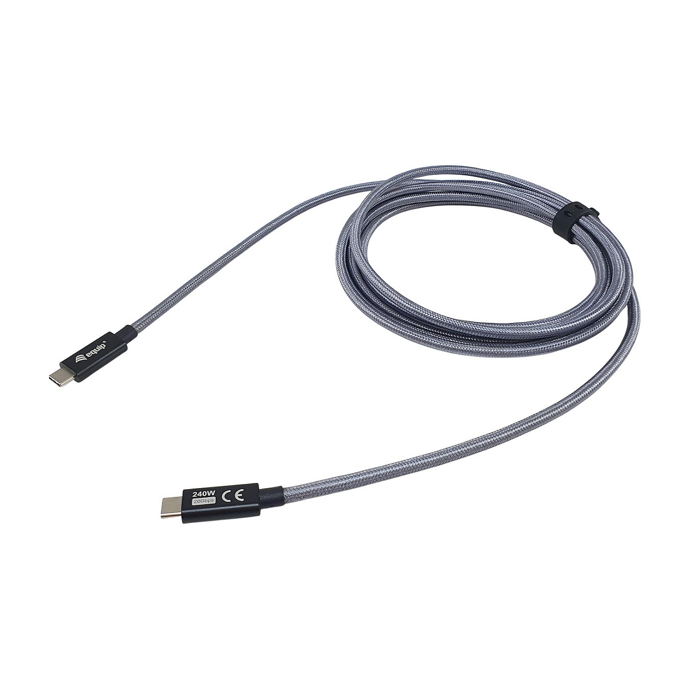 Buy Equip Kabel USB-C3.2- to C Gen2x2 PD240W St St 3.00m schwarz in Cyprus, Nicosia, Limassol, Larnaka, Pafos