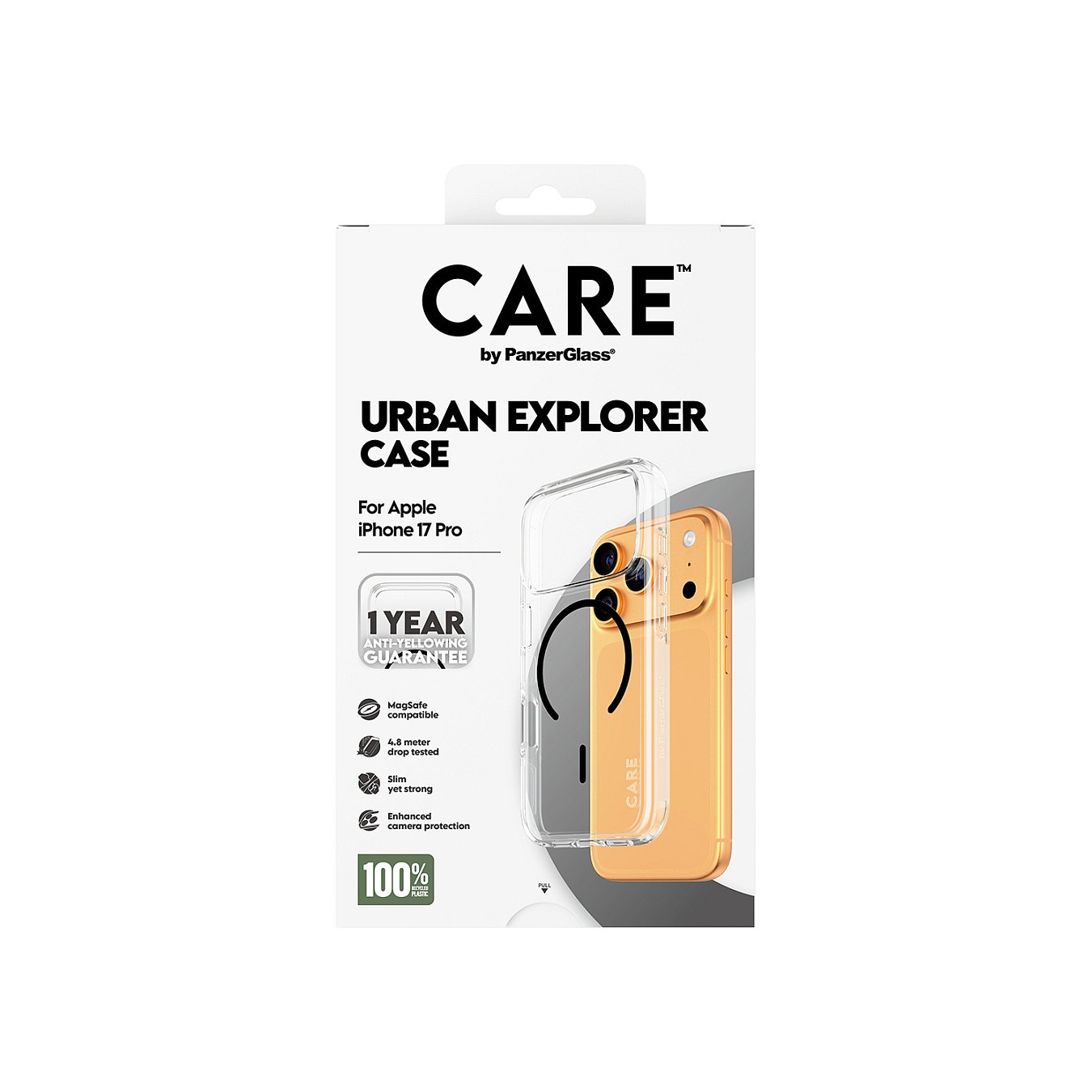Buy CARE Flagship clear Urban Explorer MagSafe iPhone 17 Pro in Cyprus, Nicosia, Limassol, Larnaka, Pafos