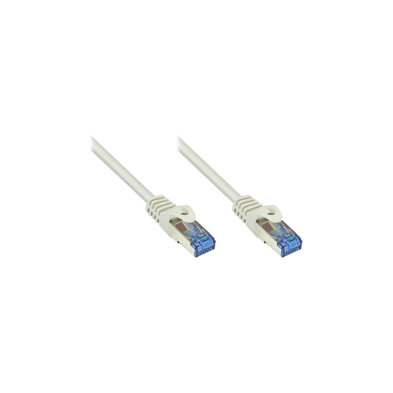 Buy GoodConnections Patchkabel mit Rastnasenschutz. Cat. 6A. S FTP. PiMF. halogenfrei. 500MHz. grau. 2m. in Cyprus, Nicosia, Lim
