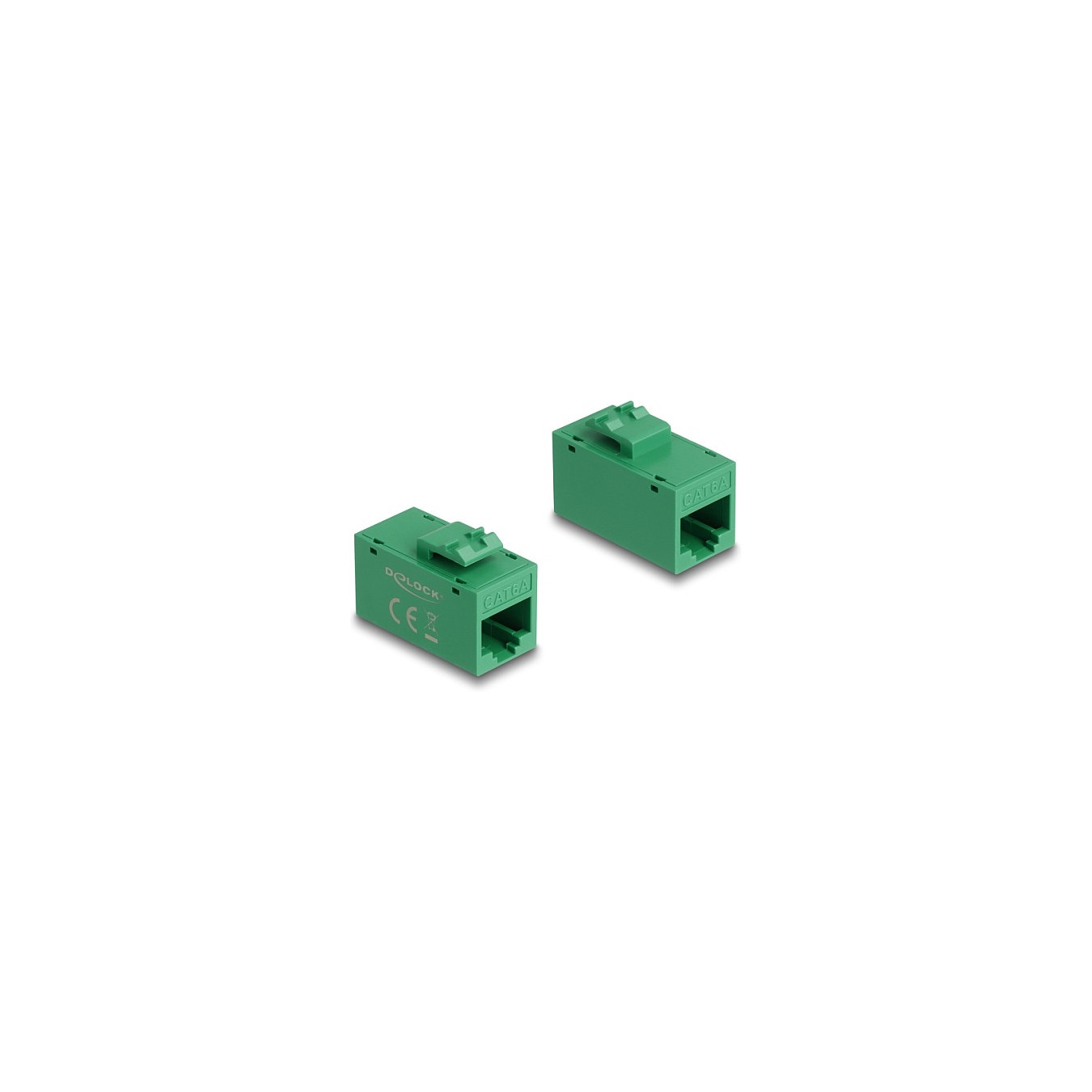 Buy Keystone Modul RJ45 Buchse zu RJ45 Buchse Cat.6A UTP grün in Cyprus, Nicosia, Limassol, Larnaka, Pafos