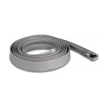 Buy Geflechtschlauch mit Reißverschluss hitzebeständig 2 m x 20 mm grau in Cyprus, Nicosia, Limassol, Larnaka, Pafos