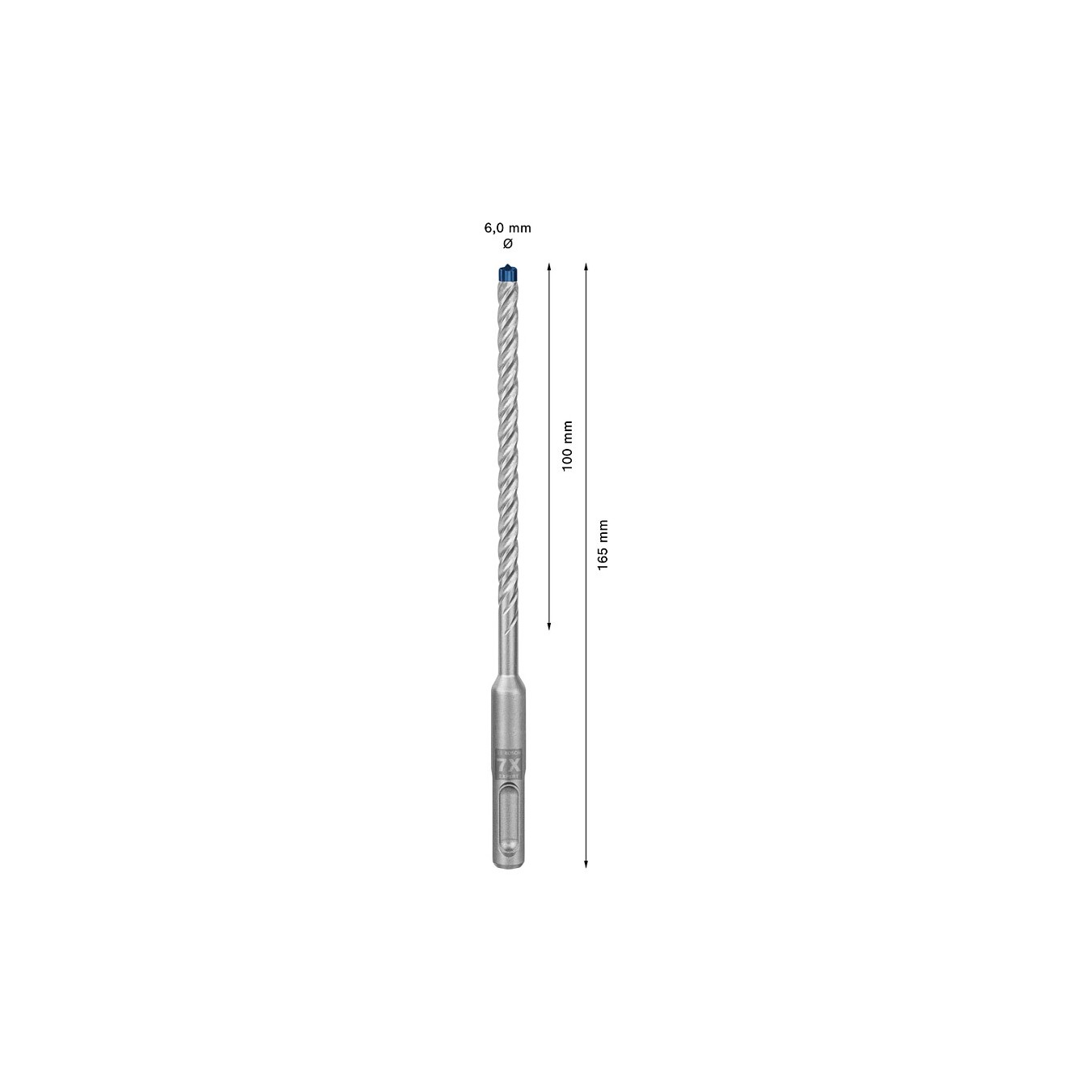 Buy Bosch EXPERT Hammerbohrer SDS plus-7X 6x100x165mm in Cyprus, Nicosia, Limassol, Larnaka, Pafos