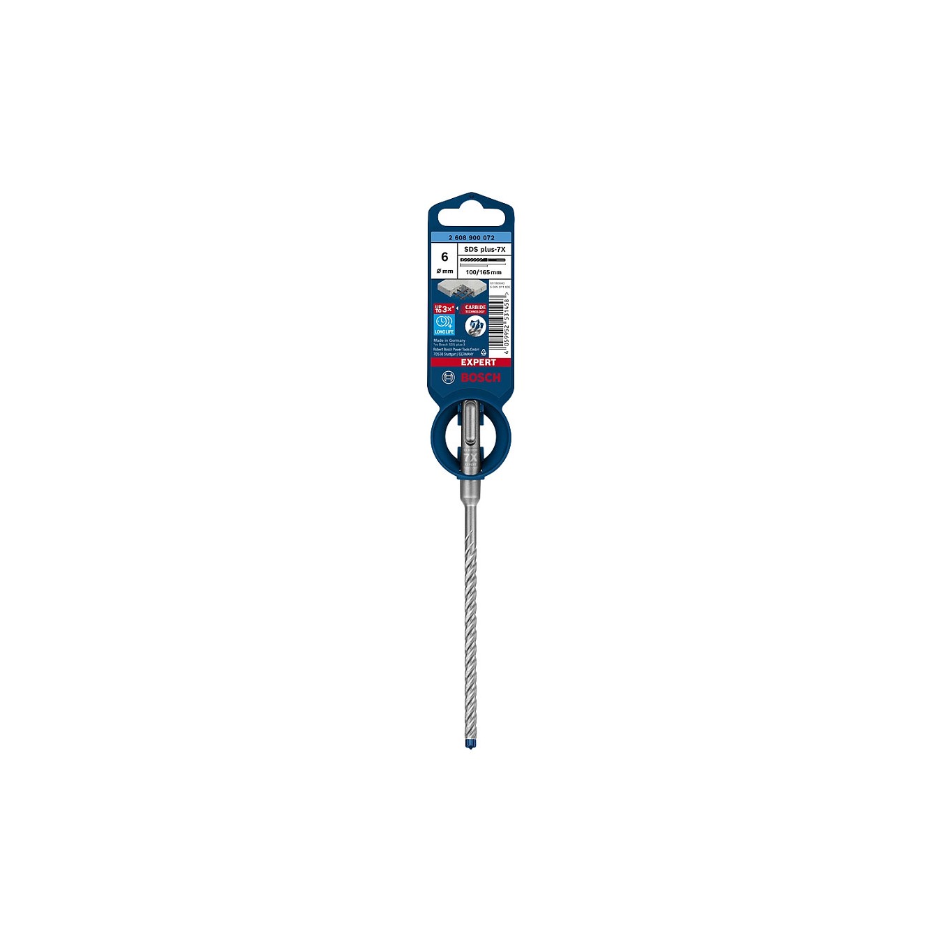 Buy Bosch EXPERT Hammerbohrer SDS plus-7X 6x100x165mm in Cyprus, Nicosia, Limassol, Larnaka, Pafos