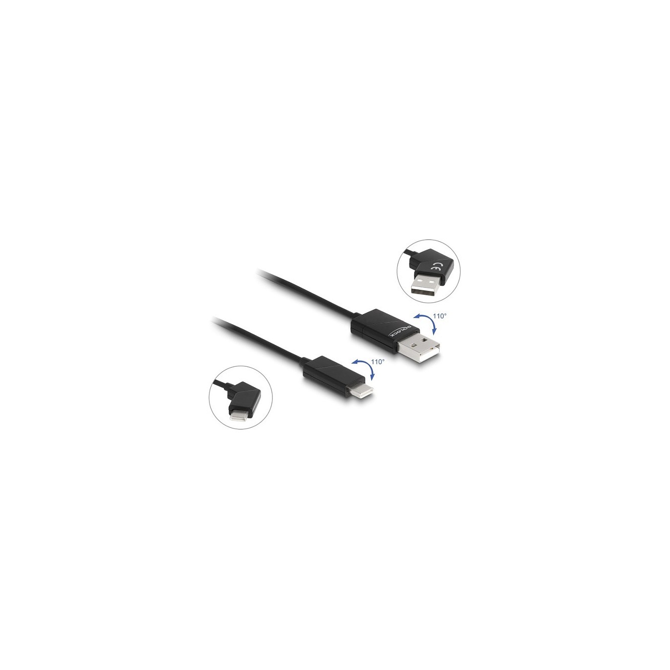 Buy DELOCK USB 2.0 Kabel Typ-A St. zu USB Type-C St. 60 W 1.2 m in Cyprus, Nicosia, Limassol, Larnaka, Pafos