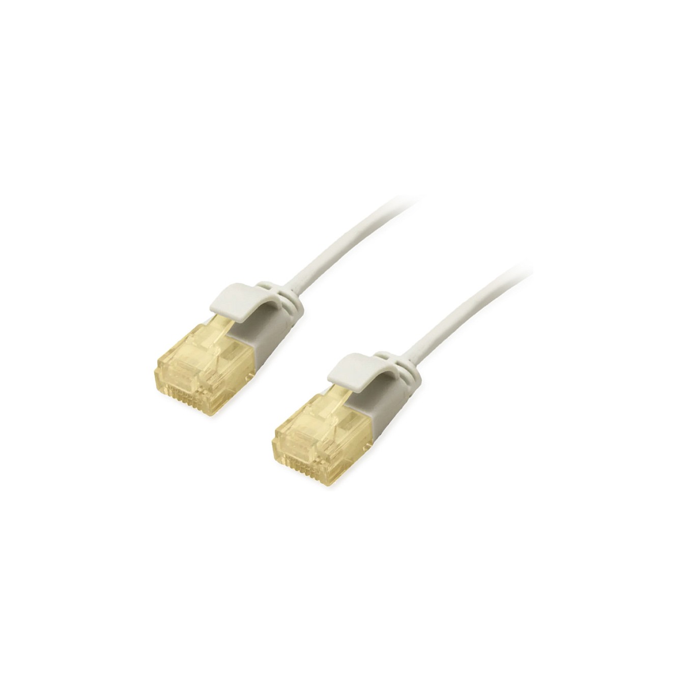 Buy Equip Patchkabel Cat6A SlimFlex U UTP 1.00m grau LSZH 2xRJ45 Polybeutel in Cyprus, Nicosia, Limassol, Larnaka, Pafos