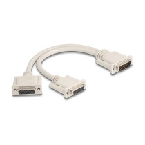 Buy Adapter Y-Kabel Splitter D-Sub HD 26 Pin Stecker zu 2 x D-Sub HD 26 Pin Buchse mit Schrauben 30 cm in Cyprus, Nicosia, Limas