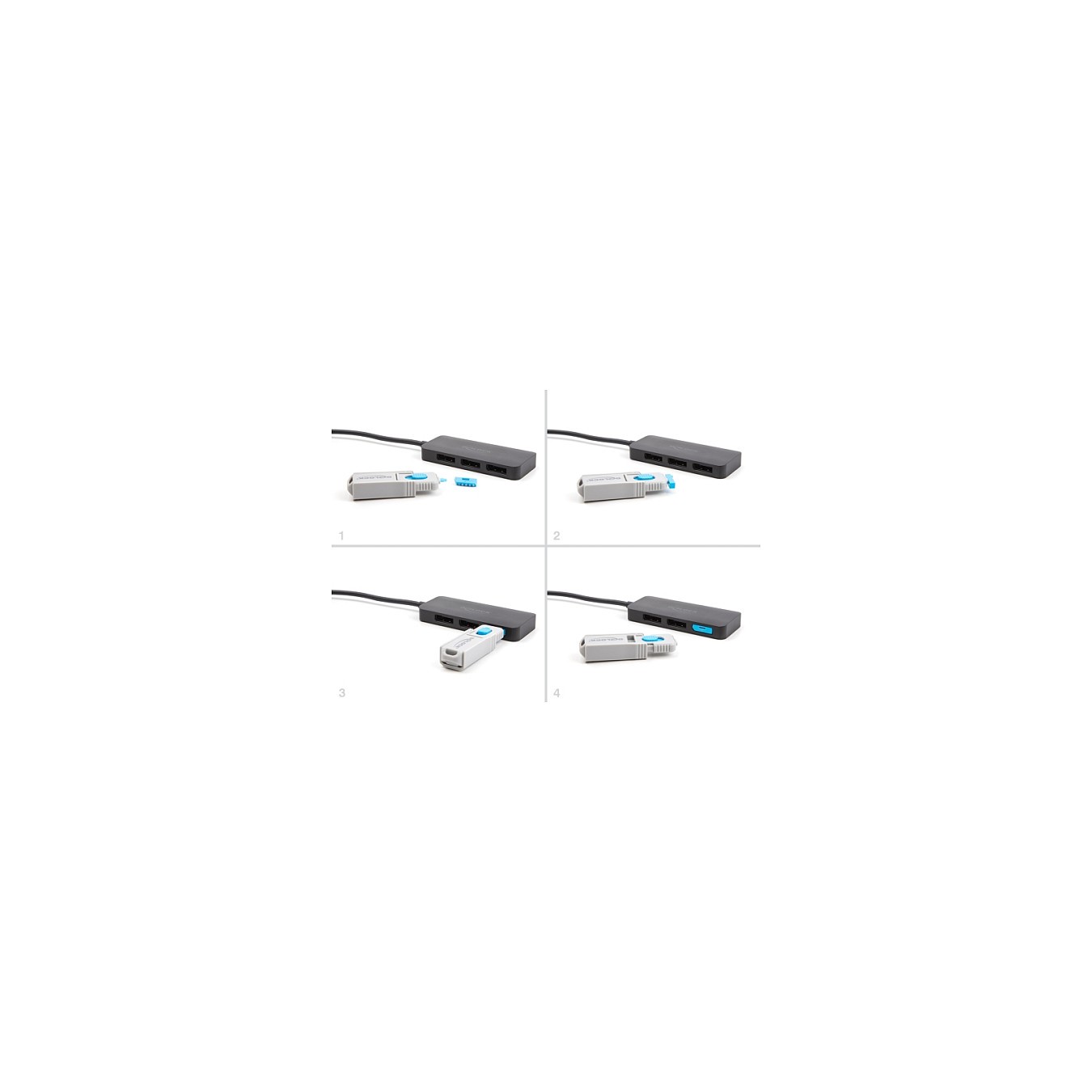 Buy DisplayPort Port Blocker Set für DisplayPort Buchsen 4 Stück + Verschlusswerkzeug in Cyprus, Nicosia, Limassol, Larnaka, Paf