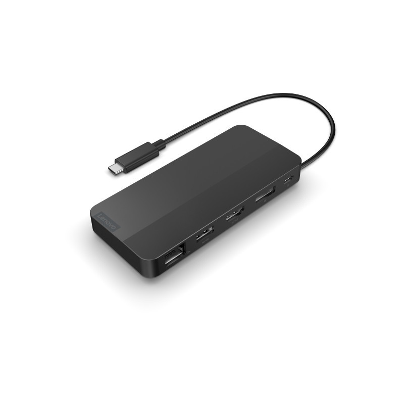 Buy Lenovo USB-C Dual Display Travel Dock - 40B90100EU - Eclipse Black, HDMI 2.1... in Cyprus, Nicosia, Limassol, Larnaka, Pafos