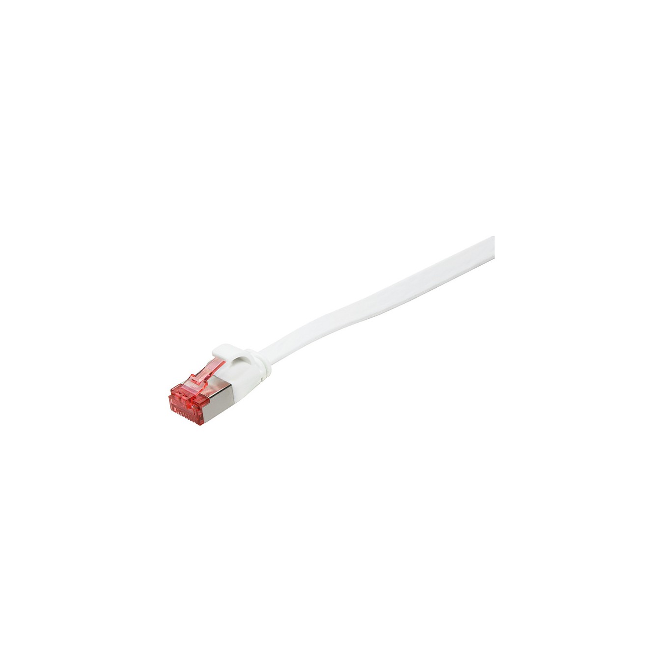 Buy Logilink Flachpatchkabel RJ45 U FTP Cat6A 0.50m weiß in Cyprus, Nicosia, Limassol, Larnaka, Pafos