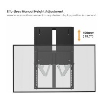 Buy Equip Wandhalterung 60'-100' 1TFT Up-Down 1Gelenk 90Kg sw retail in Cyprus, Nicosia, Limassol, Larnaka, Pafos
