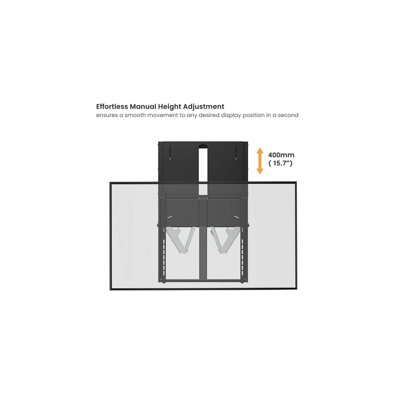 Buy Equip Wandhalterung 60'-100' 1TFT Up-Down 1Gelenk 90Kg sw retail in Cyprus, Nicosia, Limassol, Larnaka, Pafos